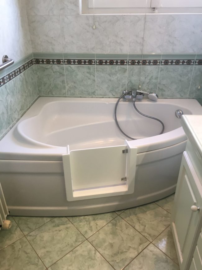 Portillon anti-éclaboussures