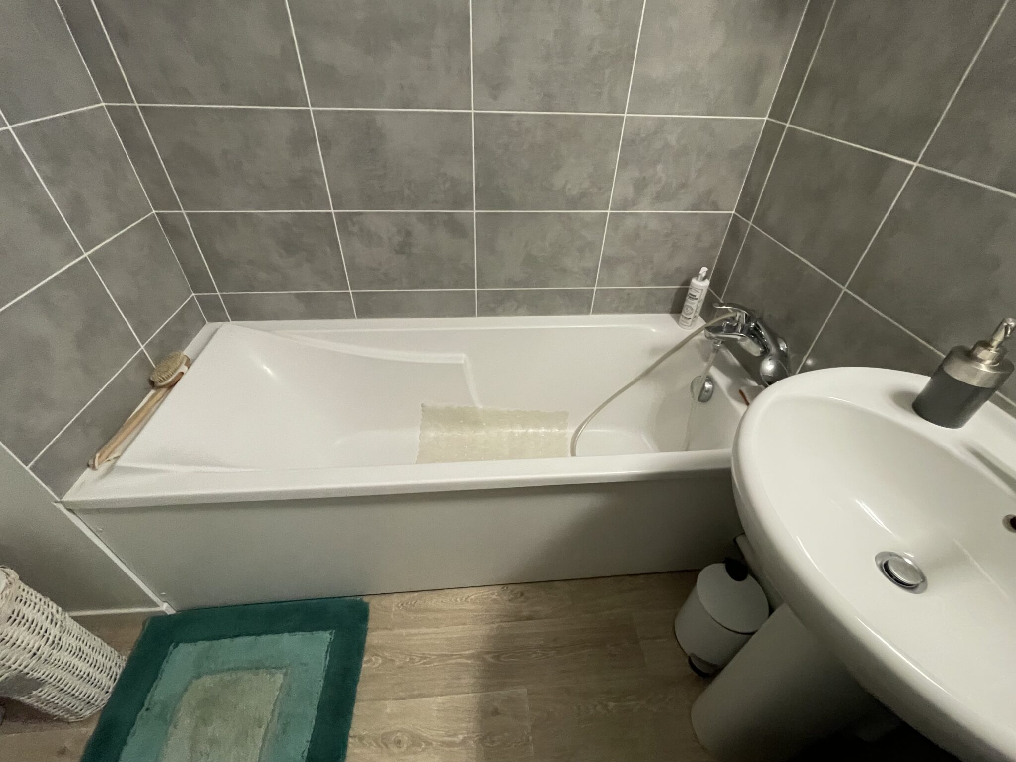 Baignoire sans ouverture latérale